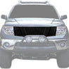 ARMORDILLO® 2005-2008 Nissan Frontier Vertical Style Front Hood Bumper Grille -Gloss Black