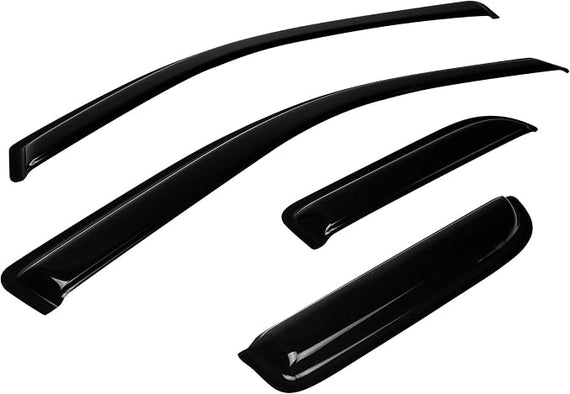 ARMORDILLO® 2004-2014 Ford F-150 Super Cab Tape On Window Visors