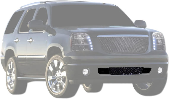 ARMORDILLO®  2007-2014 GMC Yukon / Yukon XL / Denali Mesh Style Lower Front Grille -Gloss Black