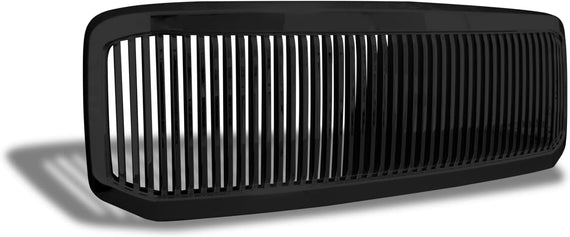 ARMORDILLO® 2005-2007 Ford F-250 F-350 F-450 F-550 Super-Duty Vertical Style Front Grille -Gloss Black