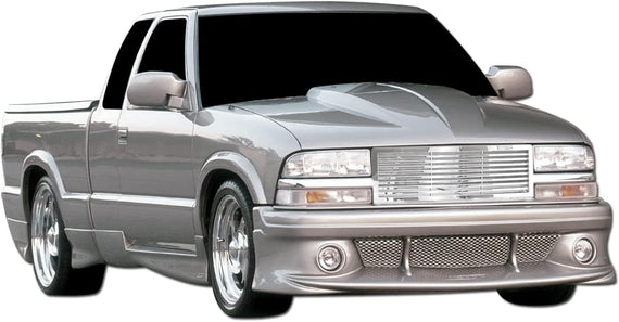 ARMORDILLO® 1998-2004 Chevrolet S10 Horizontal Style Front Grille -Chrome