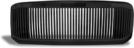 ARMORDILLO® 2005-2007 Ford F-250 F-350 F-450 F-550 Super-Duty Vertical Style Front Grille -Gloss Black