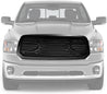 ARMORDILLO® 2013-2018 Dodge Ram 1500 Big Horn Horizontal Front Hood Grille -Matte Black