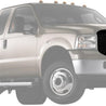 ARMORDILLO® 2005-2007 Ford F-250 F-350 F-450 F-550 Super-Duty RVT Rivet Bolt Steel Wire Mesh Style Front Grille -Gloss Black