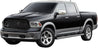 ARMORDILLO® 2013-2018 Dodge Ram 1500 Big Horn Horizontal Front Hood Grille -Gloss Black