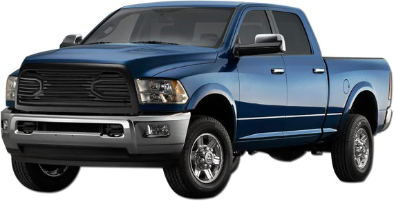 ARMORDILLO® 2010-2018 Dodge Ram 2500 3500 4500 5500 OE-Style Front Hood Grille -Matte Black
