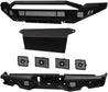 ARMORDILLO® LD2 SERIES 2019-2024 Dodge RAM CLASSIC 1500 Full Width Steel Front & Rear Bumper + Hoop Bar + Parking Sensor Kit + Skid Plate Bodykit -Matte Black