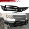ARMORDILLO® LD2 SERIES 2017-2020 Chevrolet Colorado ZR2 Full Width Steel Front & Rear Bumper + Hoop Bar + Skid Plate Bodykit - Matte Black
