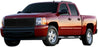 ARMORDILLO® 2007-2013 Chevy Silverado 1500 Vertical Style Front Hood Bumper Grille -Matte Black