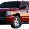 ARMORDILLO® 2007-2013 Chevy Silverado 1500 Vertical Style Front Hood Bumper Grille -Matte Black