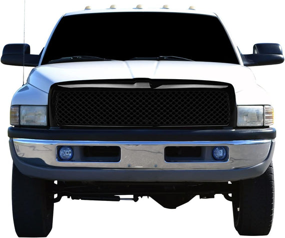 ARMORDILLO® 1994-2001 Dodge Ram 1500 Mesh Style Front Hood Bumper Grille -Gloss Black