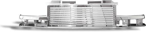 ARMORDILLO® 1998-2004 Chevrolet S10 Horizontal Style Front Grille -Chrome
