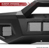 ARMORDILLO® LD2 SERIES 2017-2020 Chevrolet Colorado ZR2 Full Width Steel Front & Rear Bumper + Hoop Bar + Skid Plate Bodykit - Matte Black