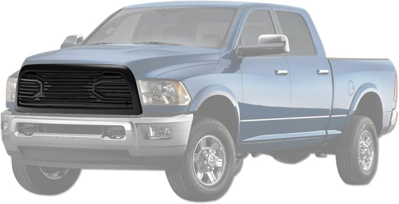 ARMORDILLO® 2010-2018 Dodge Ram 2500 3500 4500 5500 OE-Style Front Hood Grille -Matte Black