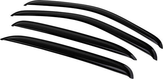 ARMORDILLO® 2008-2014 GMC Sierra 2500 3500 Crew Cab Tape On Window Visors