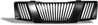 ARMORDILLO® 2005-2008 Nissan Frontier Vertical Style Front Hood Bumper Grille -Matte Black