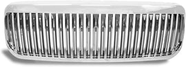 ARMORDILLO® 1999-2004 Ford F-250 F-350 F-450 F-550 Super-Duty Vertical Style Front Grille -Chrome