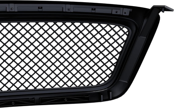 ARMORDILLO® 2004-2008 Ford F-150 Mesh Style Front Grille -Matte black