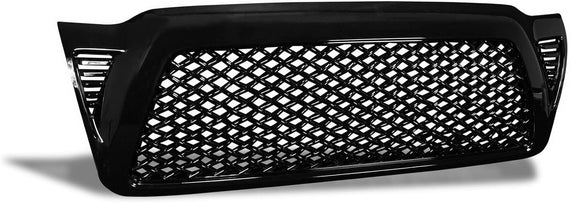 ARMORDILLO® 2005-2011 Toyota Tacoma Mesh Style Front Grille -Gloss Black