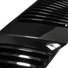 ARMORDILLO® 2005-2008 Nissan Frontier Vertical Style Front Hood Bumper Grille -Gloss Black