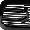 ARMORDILLO® 2013-2018 Dodge Ram 1500 Big Horn Horizontal Front Hood Grille -Gloss Black