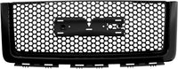 ARMORDILLO® 2007-2013 GMC Sierra 1500 Round Hole Mesh Style Front Grille -Gloss Black