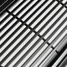 ARMORDILLO® 2004-2008 Ford F-150 Horizontal Style Front Hood Bumper Grille -Matte Black