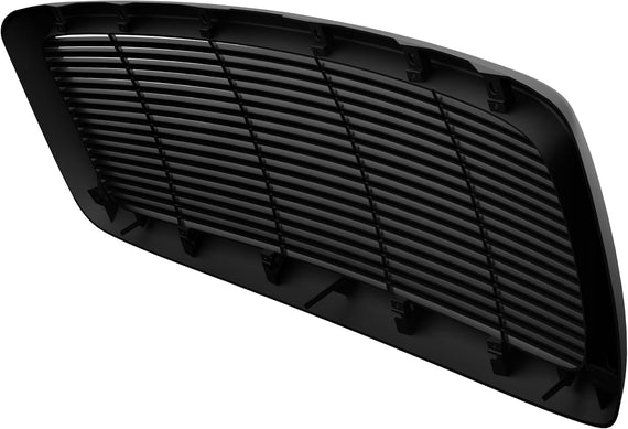 ARMORDILLO® 2004-2008 Ford F-150 Horizontal Style Front Hood Bumper Grille -Matte Black