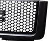 ARMORDILLO® 2007-2013 GMC Sierra 1500 Round Hole Mesh Style Front Grille -Gloss Black