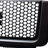 ARMORDILLO® 2007-2013 GMC Sierra 1500 Round Hole Mesh Style Front Grille -Gloss Black
