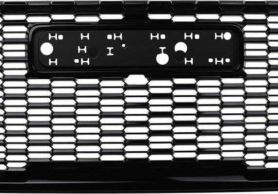ARMORDILLO®  2007-2014 GMC Yukon / Yukon XL / Denali HoneyComb Mesh Style Front Grille -Gloss Black