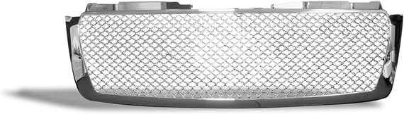 ARMORDILLO® 2007-2014 Chevrolet Suburban Mesh Style Front Grille -Chrome