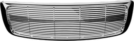 ARMORDILLO® 2004-2008 Ford F-150 Horizontal Style Front Hood Bumper Grille -Chrome