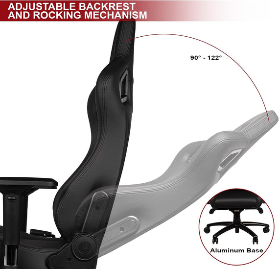 ARMORDILLO® PV Hybrid Leather Racing Seat Style Gaming Chair