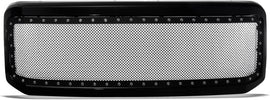 ARMORDILLO® 2005-2007 Ford F-250 F-350 F-450 F-550 Super-Duty RVT Rivet Bolt Steel Wire Mesh Style Front Grille -Gloss Black