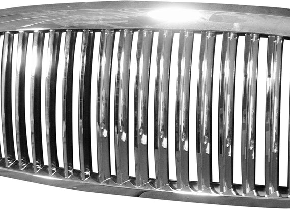ARMORDILLO® 2006-2008 Dodge Ram 1500 Vertical Style Front Hood Bumper Grille -Chrome