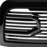 ARMORDILLO® 2010-2018 Dodge Ram 2500 3500 4500 5500 Big Horn Horizontal Front Hood Grille -Gloss Black
