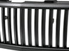ARMORDILLO® 2007-2013 Chevy Silverado 1500 Vertical Style Front Hood Bumper Grille -Matte Black