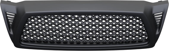 ARMORDILLO® 2005-2011 Toyota Tacoma Mesh Style Front Grille -Matte Black