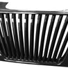 ARMORDILLO® 2005-2008 Nissan Frontier Vertical Style Front Hood Bumper Grille -Gloss Black