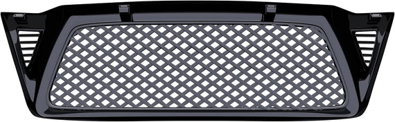 ARMORDILLO® 2005-2011 Toyota Tacoma Mesh Style Front Grille -Gloss Black