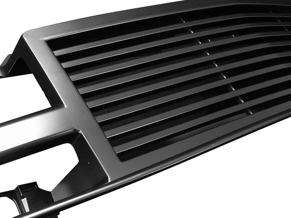 ARMORDILLO® 1998-2004 Chevrolet S10 Horizontal Style Front Grille -Gloss Black