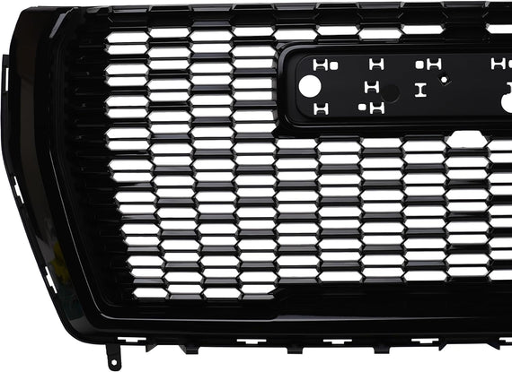 ARMORDILLO®  2007-2014 GMC Yukon / Yukon XL / Denali HoneyComb Mesh Style Front Grille -Gloss Black