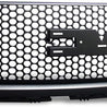 ARMORDILLO® 2007-2013 GMC Sierra 1500 Round Hole Mesh Style Front Grille -Gloss Black