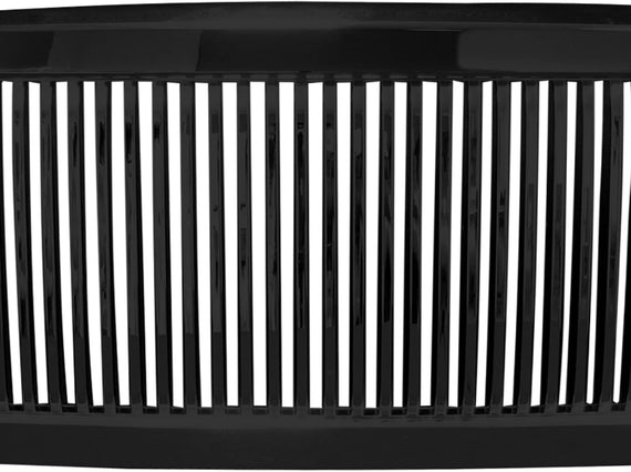 ARMORDILLO® 2005-2007 Ford F-250 F-350 F-450 F-550 Super-Duty Vertical Style Front Grille -Gloss Black