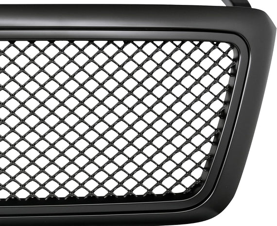 ARMORDILLO® 2004-2008 Ford F-150 Mesh Style Front Grille -Matte black