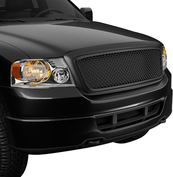ARMORDILLO® 2004-2008 Ford F-150 Mesh Style Front Grille -Matte black