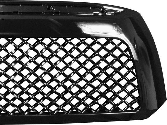 ARMORDILLO® 2007-2009 Toyota Tundra Mesh Style Front Grille -Gloss Black
