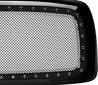 ARMORDILLO® 2002-2005 Dodge Ram 1500 RVT Rivet Bolt Steel Mesh Style Front Grille -Gloss Black