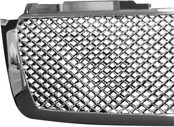 ARMORDILLO® 2007-2014 Chevrolet Suburban Mesh Style Front Grille -Chrome